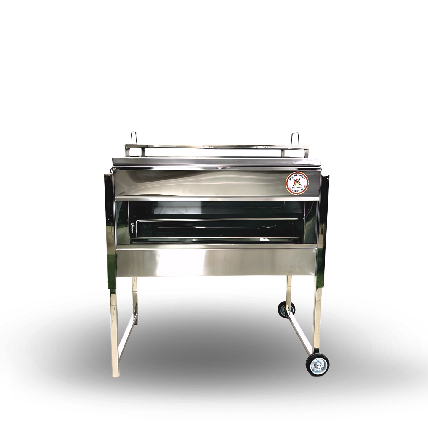 CAJA CHINA PANORAMICA 10KG 2 EN 1 INOX
