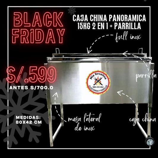 CAJA CHINA PANORAMICA 10KG 2 EN 1