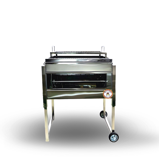 CAJA CHINA PANORAMICA 7KG 2 EN 1 INOX