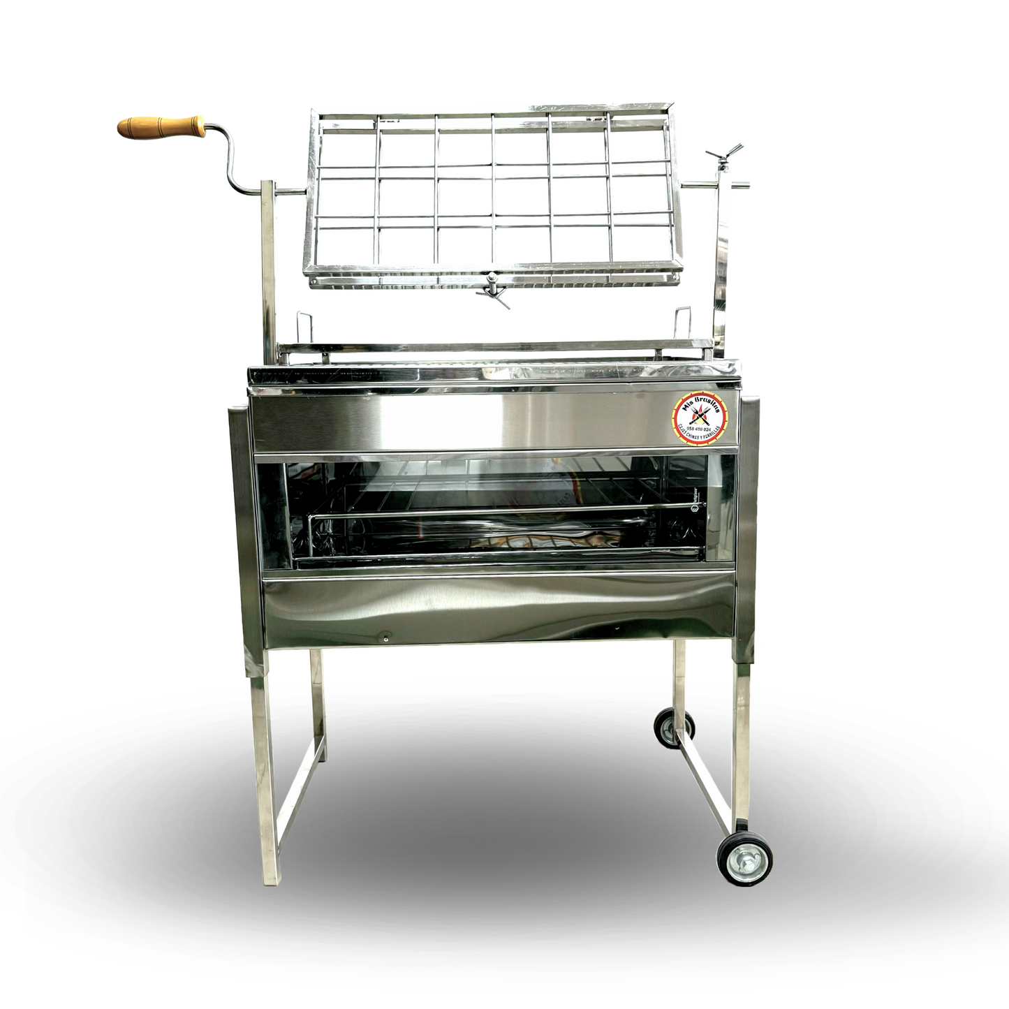 CAJA CHINA PANORAMICA 10KG 3 EN 1 INOX