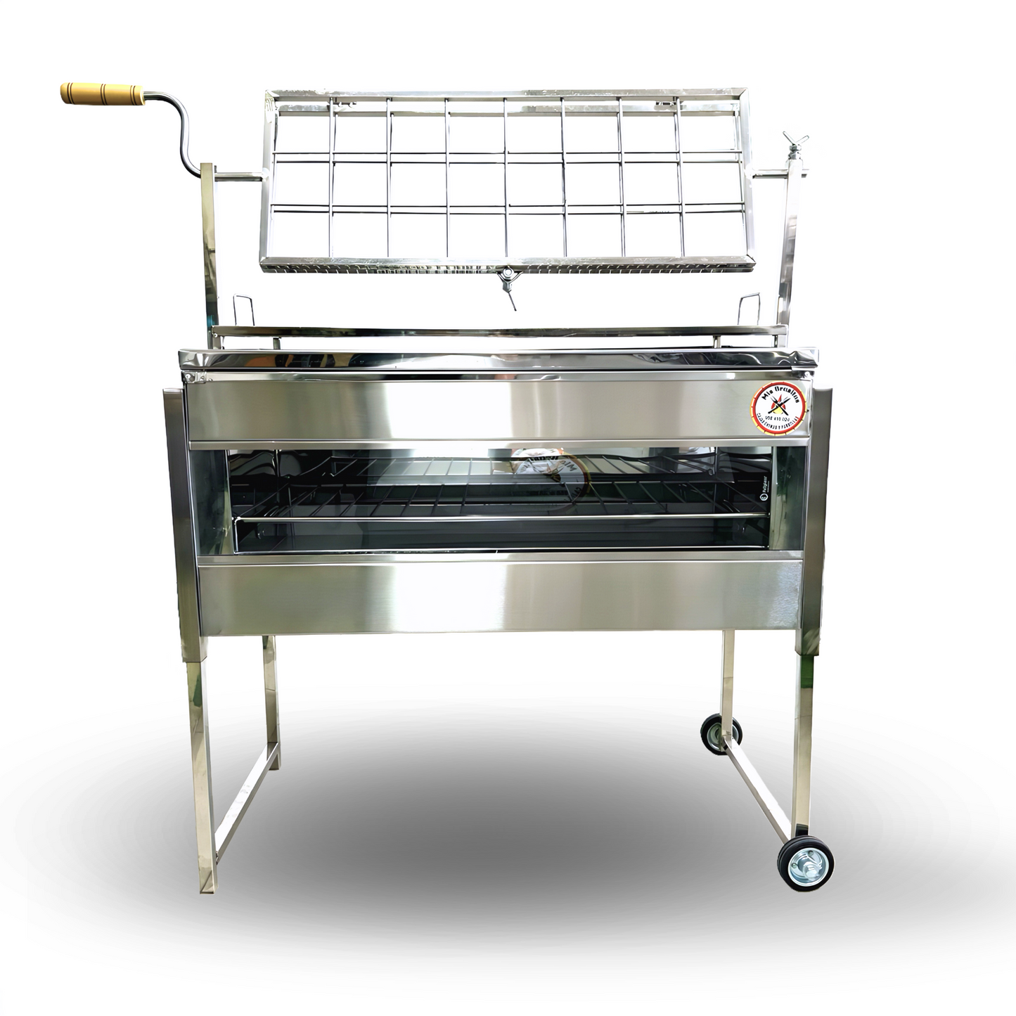 CAJA CHINA PANORAMICA 15KG 3 EN 1 INOX